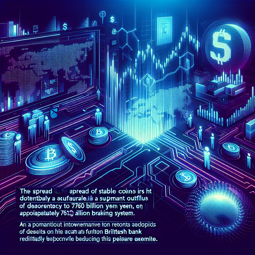 ステーブルコイン普及で米銀行システムから760億円の預金流出リスク、英大手銀が以前の試算から下方修正
