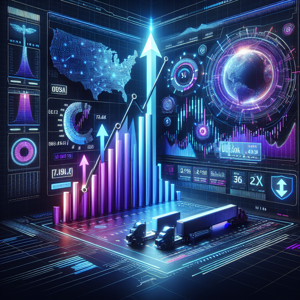 Trucking and logistics stocks drop on release of AI freight scaling tool