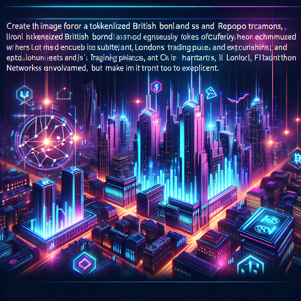 カントンネットワーク、トークン化した英国債のレポ取引を実施　ロンドン証券取引所Gなどが参加