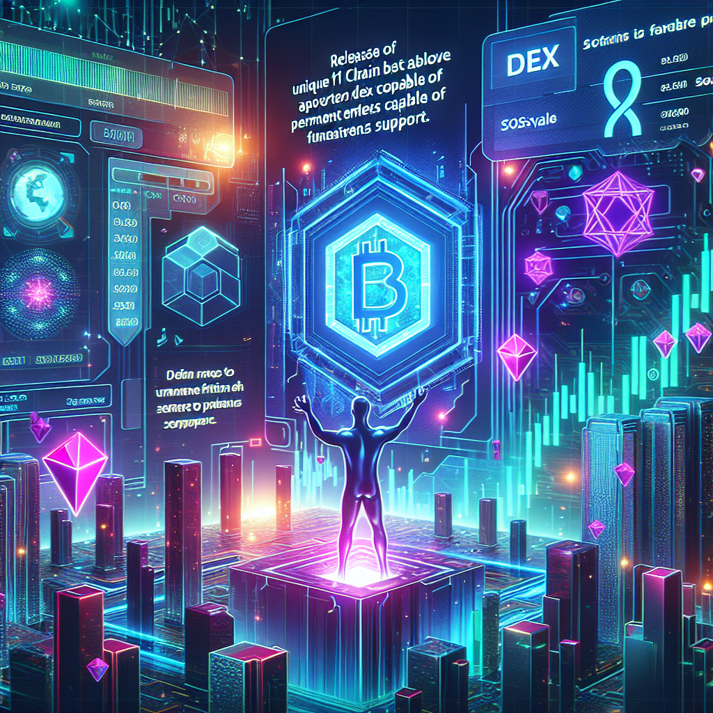 SoSoValue「SoDEX」リリース　永久先物対応の独自L1チェーン上DEX