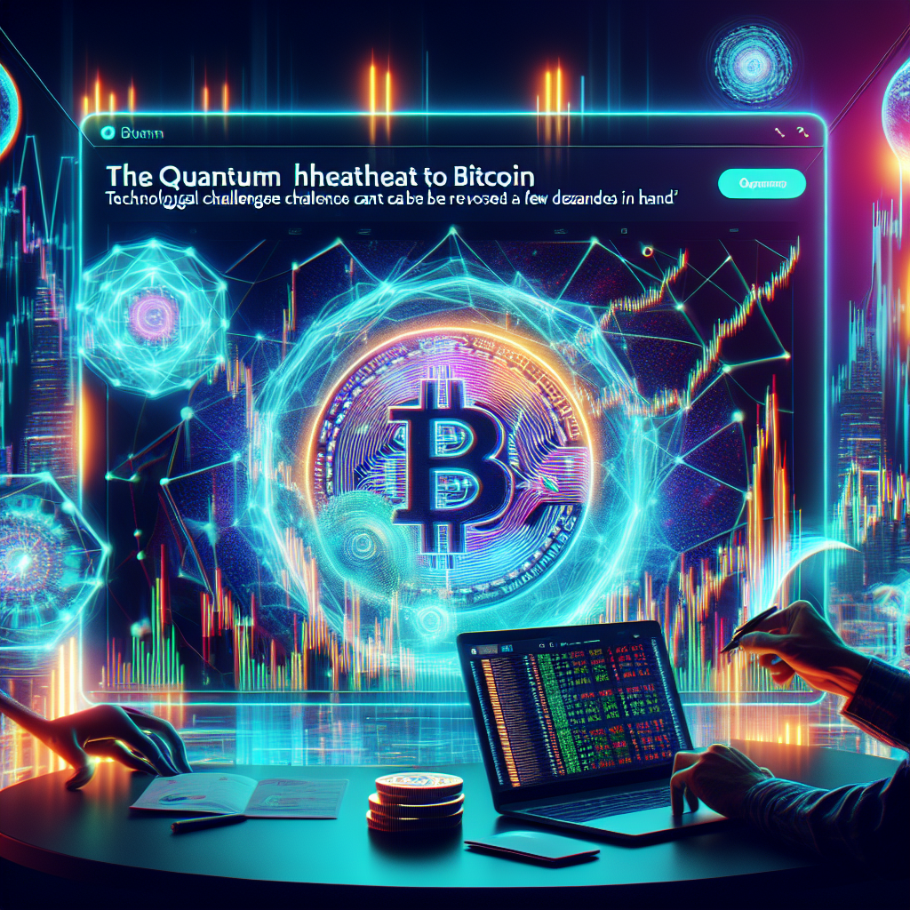 ビットコインへの量子脅威は「数十年の猶予がある解決可能な技術課題」＝コインシェアーズ分析
