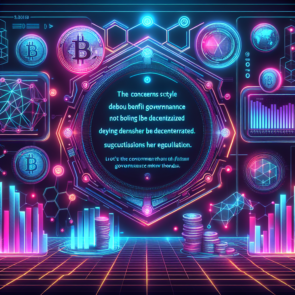 欧州中銀、DeFiガバナンスは「分散化されていない」と問題指摘　規制方法を提言