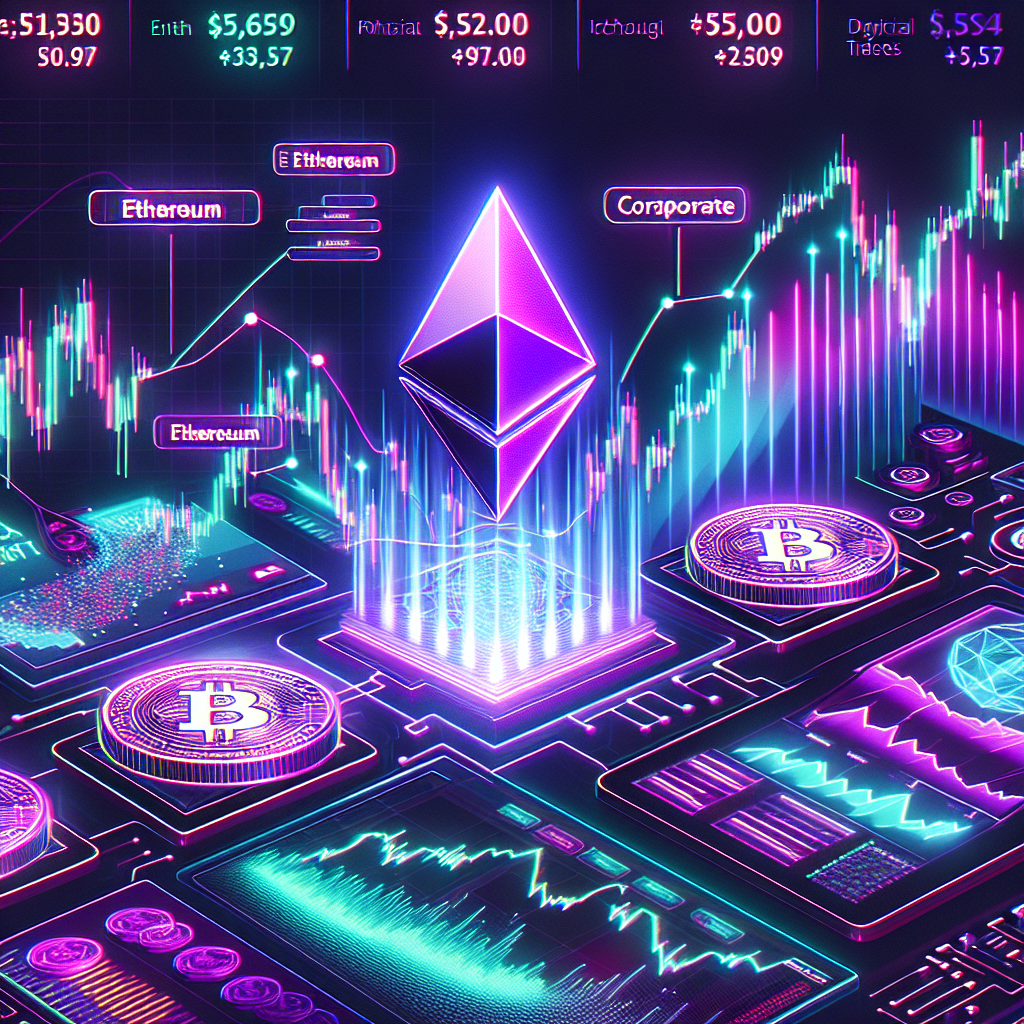 仮想通貨イーサリアムが10％急騰、現物ETF需要や企業購入などの好材料を受け