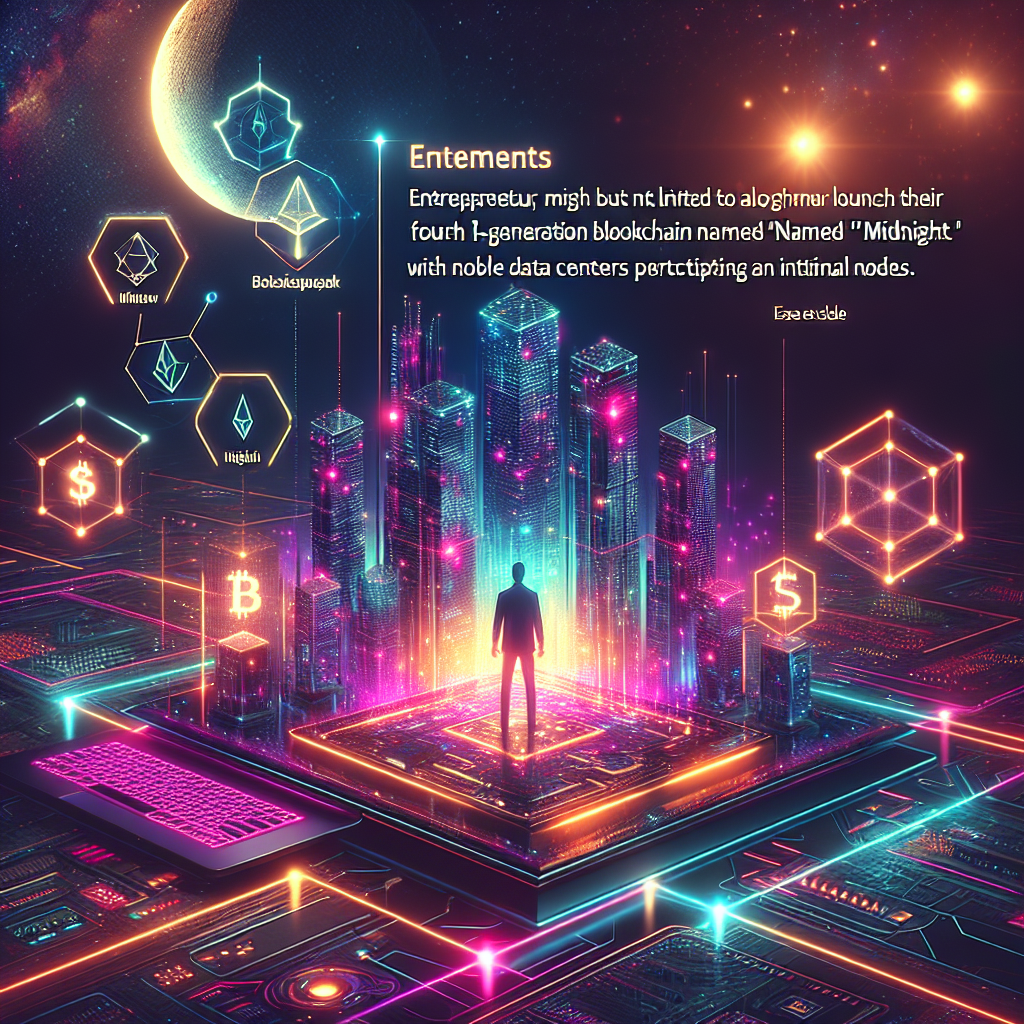 カルダノ創業者が4世代型ブロックチェーン「ミッドナイト」をローンチ、グーグル・クラウドなどが初期ノード参加