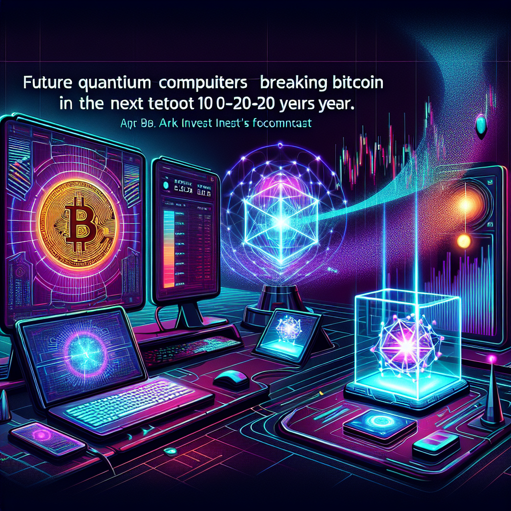 量子コンピュータがビットコインを破るのは10〜20年後で猶予あり、アークインベスト予測