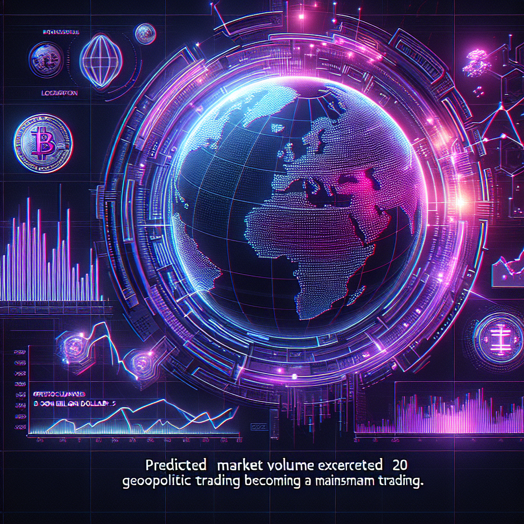 予測市場出来高が200億ドル突破、地政学イベント取引が主流に＝レポート