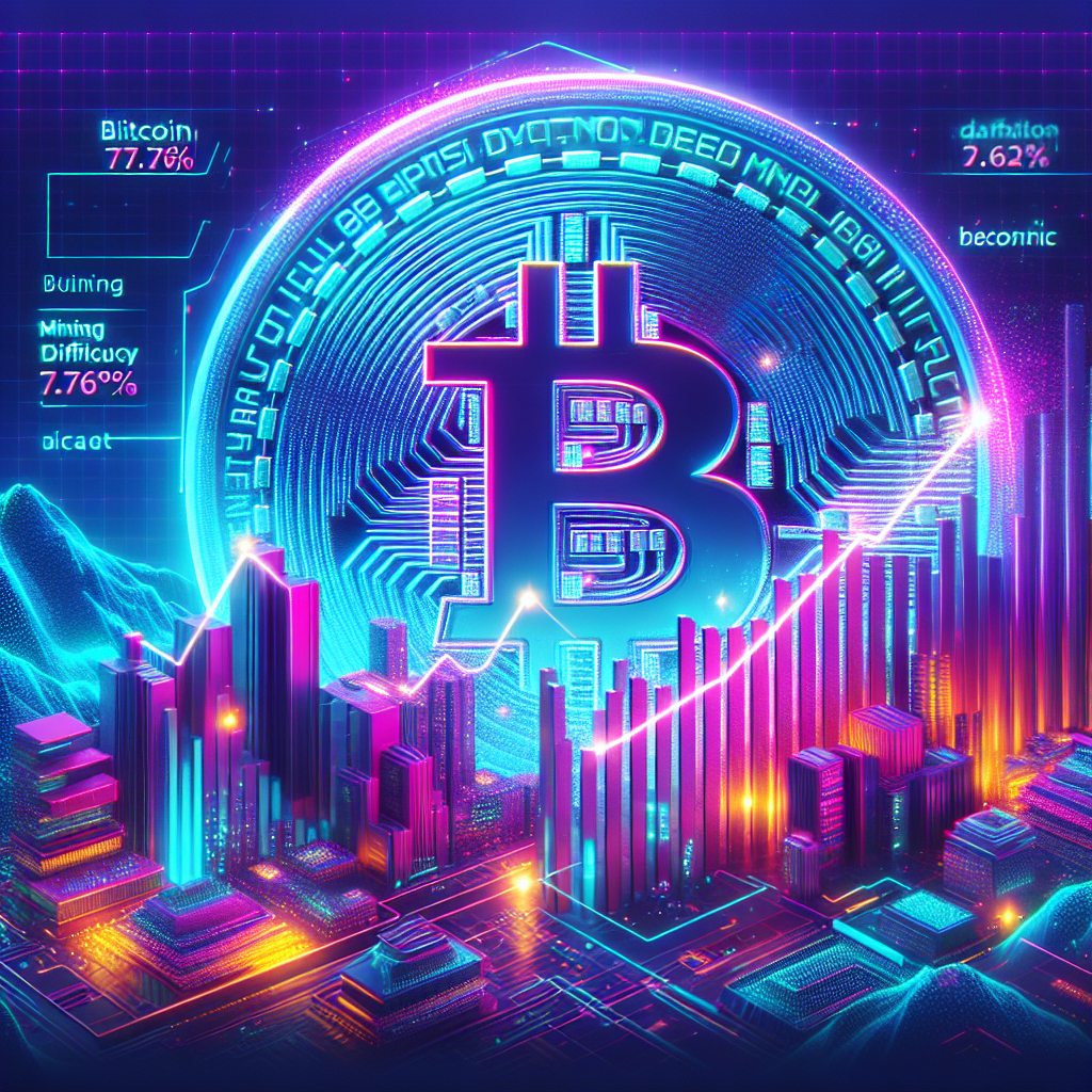ビットコインのマイニング難易度が7.76%下落、2026年2番目の大幅調整